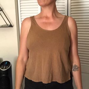 Jungmaven brand cropped tank